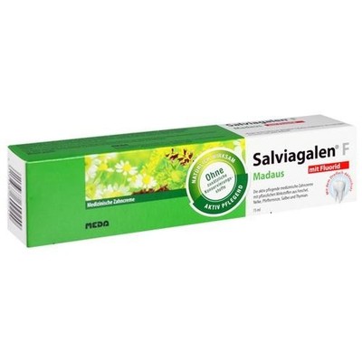 SALVIAGALEN F Madaus Zahncreme 75 ml PZN 11548356