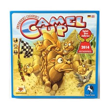 Pegasus Spiele Boardgame Camel Up w/Supercup Expansion VG+/NM