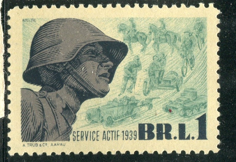 Switzerland Swiss Military Soldier Leichte Truppen  (Light Troops) #2 MNH 10