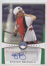 2013 Leaf Power Showcase Green 8/10 Steven Brizuela #PSA-SB1 Auto 0o50