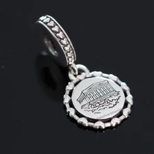 Authentic Pandora Greece Parthenon & Peace Charm Limited Country Exclusive + BOX