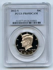2012-S Kennedy Half Dollar Proof — photo from another recent sale