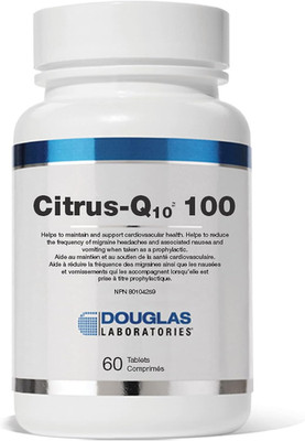 Citrus-Q10 100 | Coenzyme Q10 in a Great Tasting, Chewable Tablet | 60 Tablets |