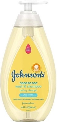 Johnson's Head-to-Toe Gentle Baby Body Wash & Shampoo, Tear-Free,...