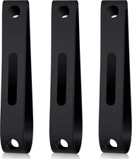 Shappy 3 Pieces Firefighter Helmet Band Rubber Fire Helmet Band with Hole Fire F