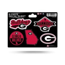 5 Piece Sports Team Decal Set Easy Peel and Stick Vinyl Decals Made in USA