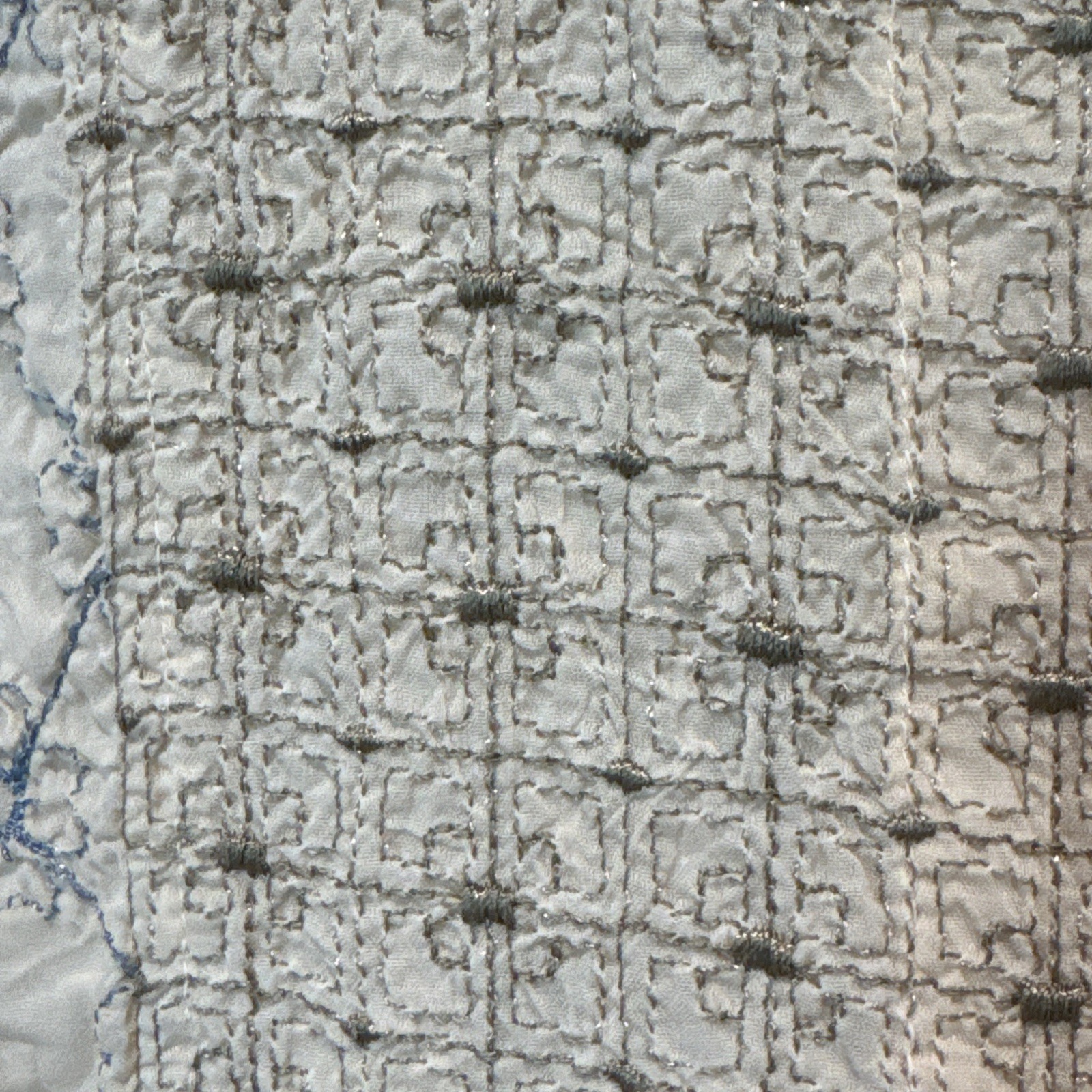 J.Jill Embroidered Patchwork Button Up Collar Lon… - image 3