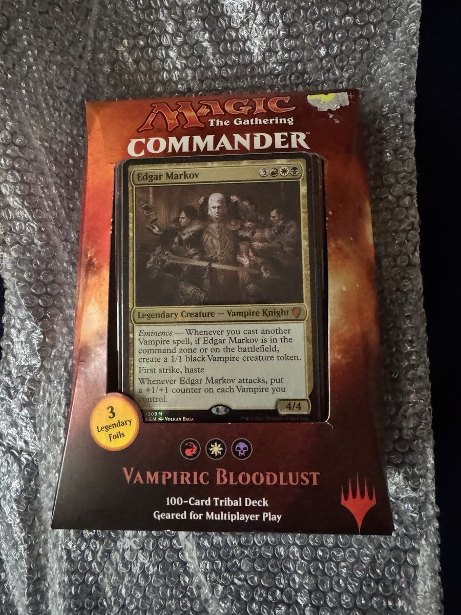 Magic: The Gathering Commander 2017 Vampiric Bloodlust Deck Sealed