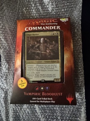 Magic: The Gathering Commander 2017 Vampiric Bloodlust Deck Sealed | eBay