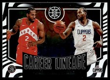 2021-22 Panini Illusions Career Lineage Kawhi Leonard Toronto Raptors #18