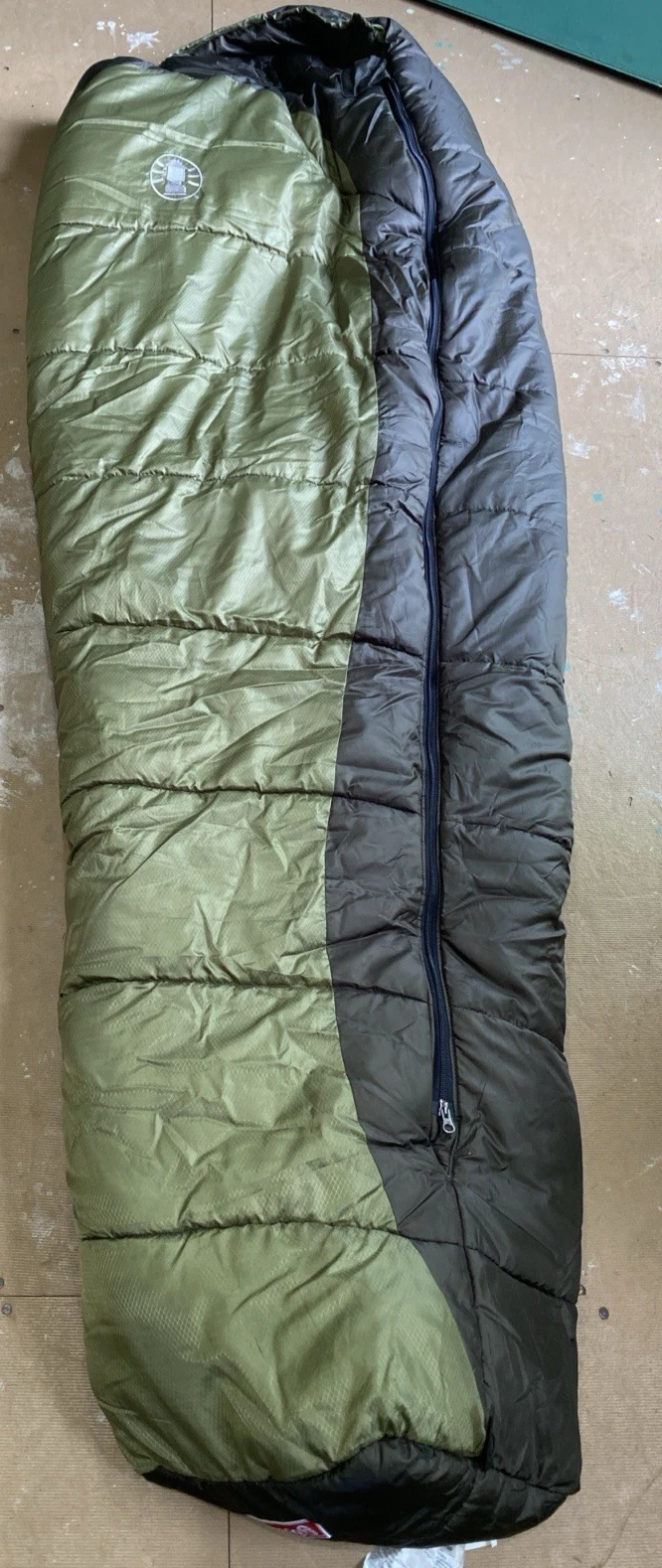 Coleman Hooded Mummy Sleeping Bag 82" Long