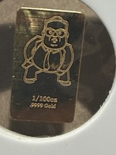 🌟 The Chive Chivery Chris Farley MATT FOLEY River KCCO 1/100 oz .9999 Gold Bar