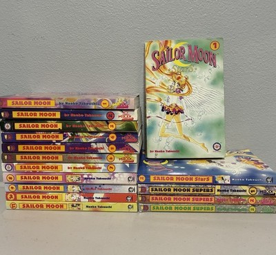 Sailor Moon Pocket Mixx TokyoPop 1st Print English Manga Set Series SuperS StarS
