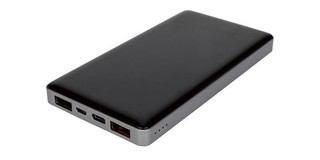 SILVERCREST Powerbank 10000 mAh schwarz/silber Charger Zustand:sehr gut