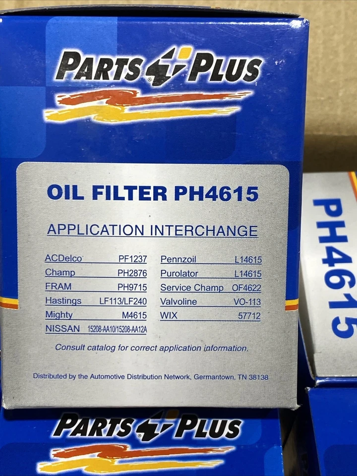 Cantidad 12, Piezas Plus PH4615 Filtros de Aceite Nuevos Foto 3 de 4
