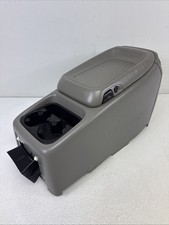 99-02 Chevy Silverado Gmc Truck Center Console Wcupholder Suburban Oem Gray