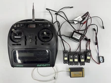 Vintage Airtronics Infinity 660 6 SIX Channel PCM RC SYSTEM with servos 94102