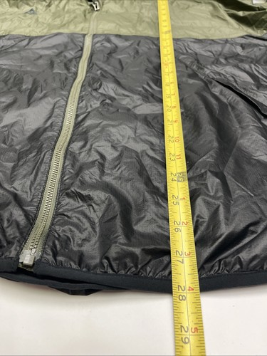 Nike ACG Nylon Parka Jacket Hoodie Olive - Black Sz L Large Hiking Packable NWOT - Picture 9 of 14