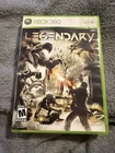 LEGENDARY Xbox 360 Complete CIB Nice Condition