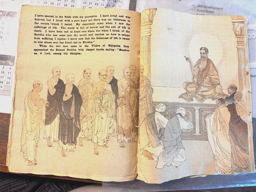 Antique and Vintage Books, Rare 1890's Nirvana Rice Paper, & 1950's Disney - Picture 13 of 13