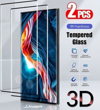 2X Tempered Glass Screen Protector For Samsung S9 10 S20 S21 S22 S23 S24 S25 S26