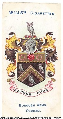 AYQP6-0576-CHROMOS - Will's Zigaretten - County Borough Arms - Oldham