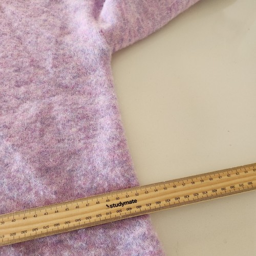 Witchery Jumper Womens Size XS Purple Wool Mohair Soft Fleece Pullover - Picture 9 of 10