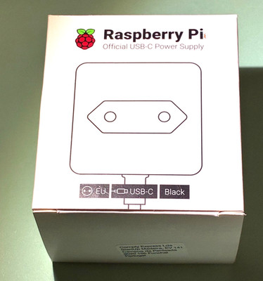 Netzteil für Raspberry pi 4 USB-C 5,1 V 3A