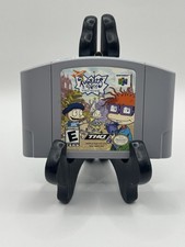 Rugrats in Paris: The Movie (Nintendo 64) -GRAY- Tested Authentic N64