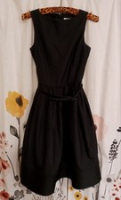 Isaac Mizrahi Target black sleeveless 50s style fit and flare dress size 2 AS IS