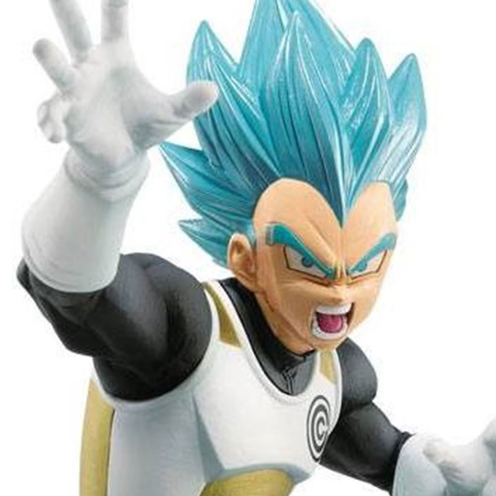Figurine Vegeta Super Saiyan Blue T Art en PVC avec peinture métallisée