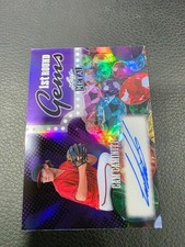 2025 Leaf Metal Baseball Cam Caminiti Purple 1st Round Gems Auto 8/10