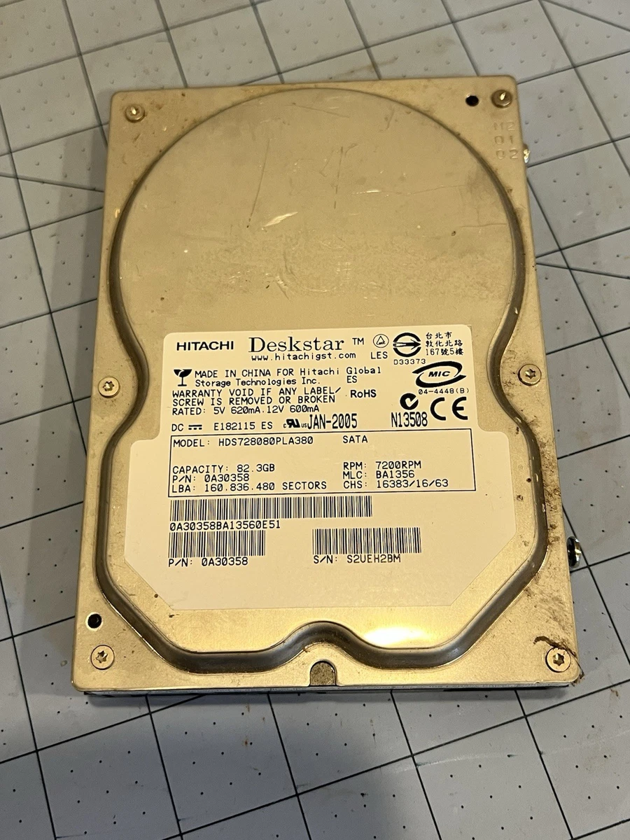 Internal Hard Disk Drives 82 GB Storage Capacity for sale | eBay
