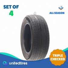 Set Of 4 Used 26560r18 Michelin Primacy Ltx 110h - 5.5-7.532 15m60 Set Of 4 Used 26560r18 Michelin Primacy Ltx 110h - 5.5-7.532 15m60