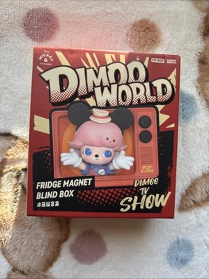 Pop MART DIMOO WORLD×DISNEY Series Fridge Magnet Blind Box Minnie Balloon