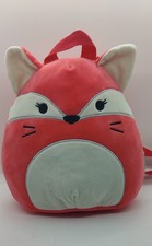 Squishmallow Fifi The Fox Mini Plush Backpack 10"