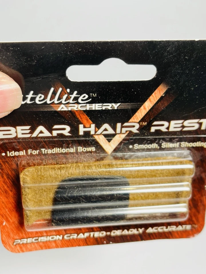 Reposapielos de oso tiro con arco satelital hecho en EE. UU. Foto 2 de 3