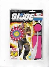 CRYSTAL BALL  Vintage GI Joe Full Card Back Uncut File Card  Hasbro 1986