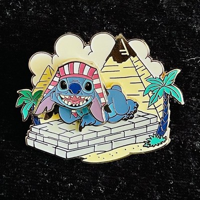 LE 250 Stitch Sphinx Egypt Pharoah Museum of Pin-tiquities MOP Disney Pin 2009