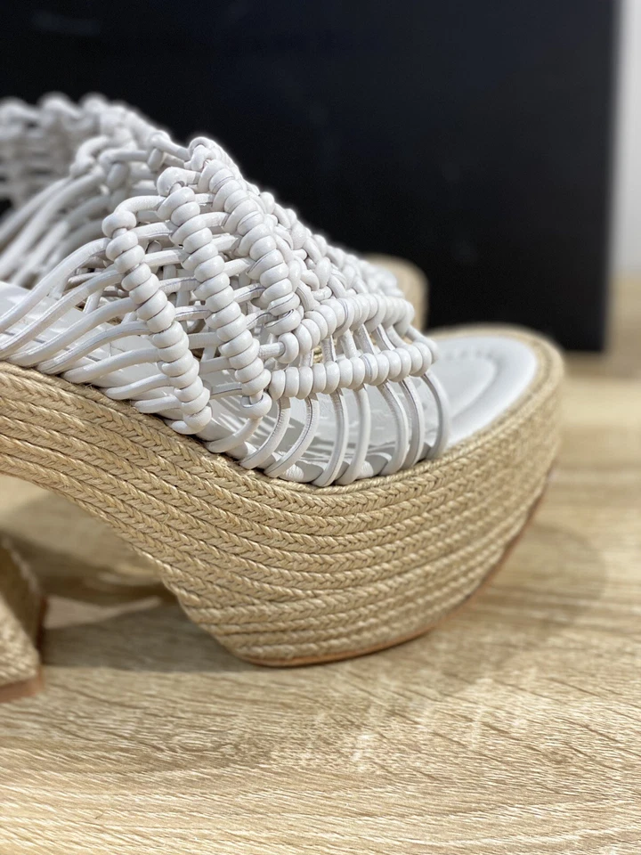 Paloma BARCELO’ Sandalo Donna Salma Pelle White Luxury Shoes 38 - Immagine 4 di 4