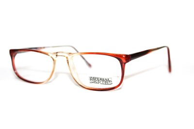 NEW VINTAGE IMPERIAL SERIES DIRECTOR 01 BROWN READING RETRO EYEGLASSES 52-20-145
