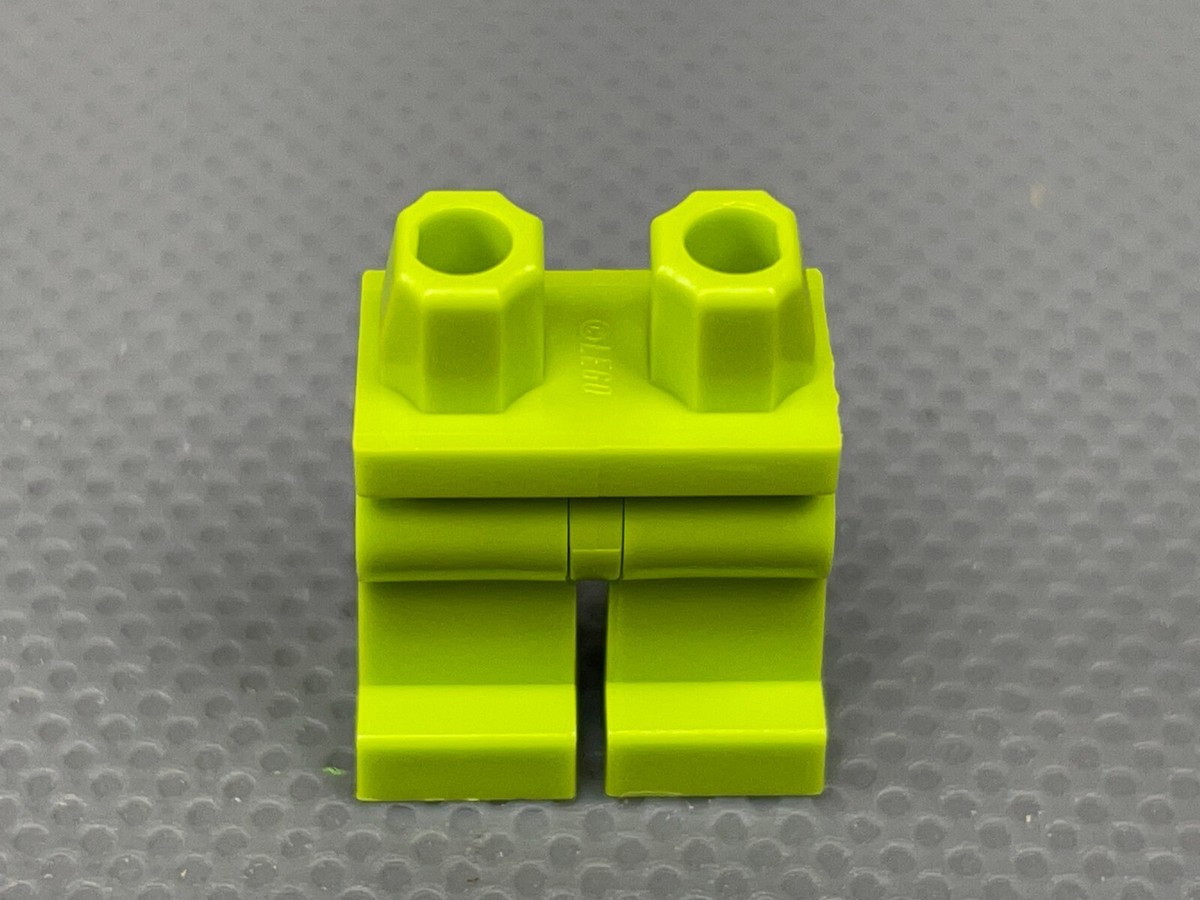 LEGO Lime Green Minifigure Hips & Legs Assembly Minifig Legs LEGO Lime Green Minifigure Hips & Legs Assembly Minifig Legs