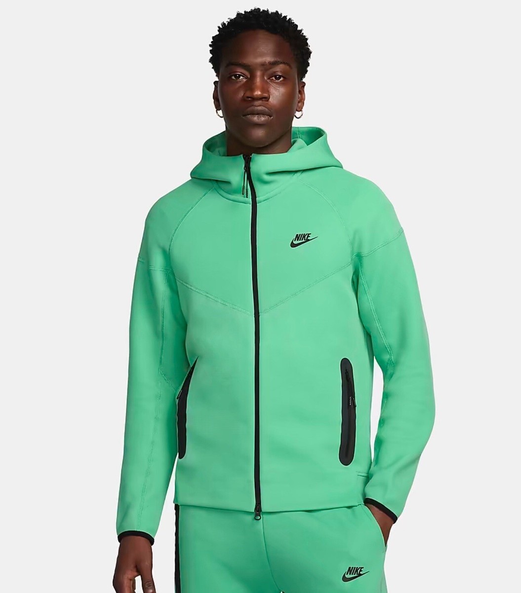 NIKE TECH FULL ZIP HOODIE FB7921-363 PANTS FB8002-363