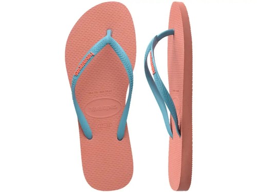 Ciabatta pop up Havaianas slim con logo US W taglia 7/8 - Foto 2 di 3