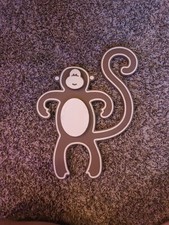 Twelve Timbers  Adult  Baby Monkey Nursery Wooden Wall Hangings, Kids Wood Art