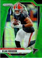 Bijan Robinson 2024 Prizm Green Base #11 - Falcons
