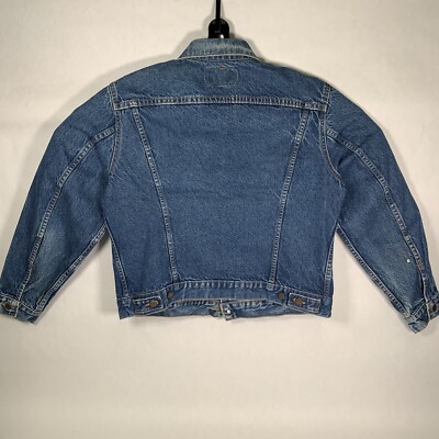Vintage LEVIS 70506 0216 Denim Trucker Jacket with NASA Vintage LEVIS 70506 0216 Denim Trucker Jacket with NASA