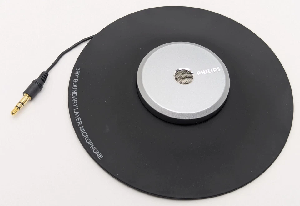 Philips LFH 9172/00 360 grados capa límite micrófono de disco de conferencia PROBADO Foto 4 de 4