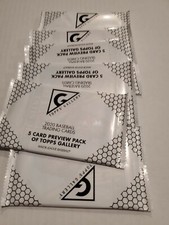 6 x 2020 Topps Gallery Preview Packs & Yordan Alvarez RC Chrome 🔥 Tatis Jr x 3