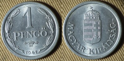 Hungary : 1941 1 Pengo UNC #521 IR113093